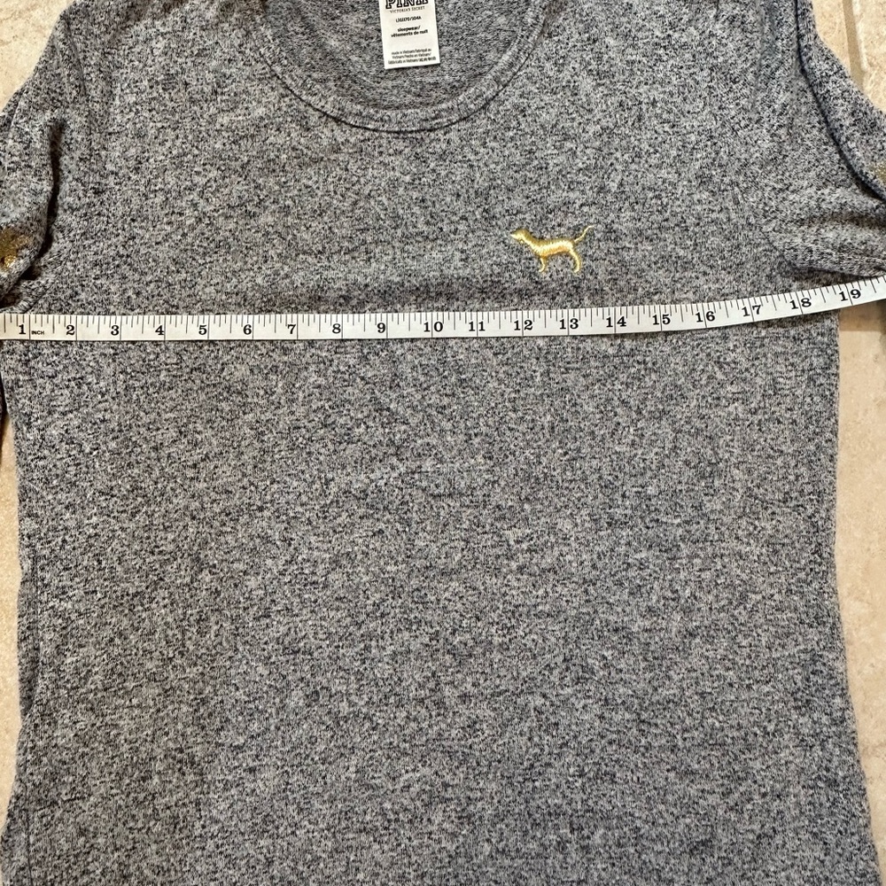 Pink by Victoria’s Secret long sleeve sleepwear top - Picture 5 of 6